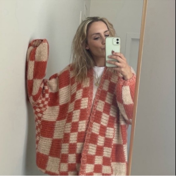 NWT Free People | Aldrin Checkered Cardigan | XS/S - Picture 15 of 16